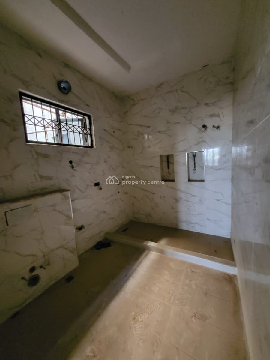 Nicely Built 4 Bedroom Terrace Duplex + Bq (semi Finished), Guzape District, Abuja, Terraced Duplex for Sale