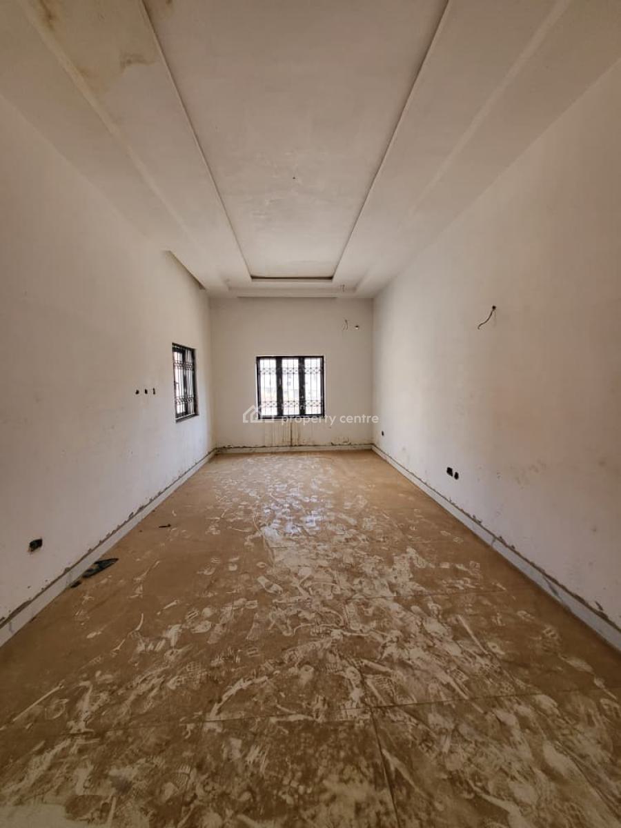 Nicely Built 4 Bedroom Terrace Duplex + Bq (semi Finished), Guzape District, Abuja, Terraced Duplex for Sale