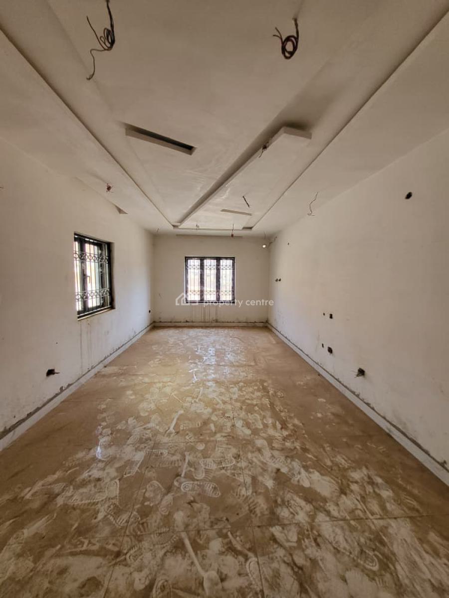 Nicely Built 4 Bedroom Terrace Duplex + Bq (semi Finished), Guzape District, Abuja, Terraced Duplex for Sale