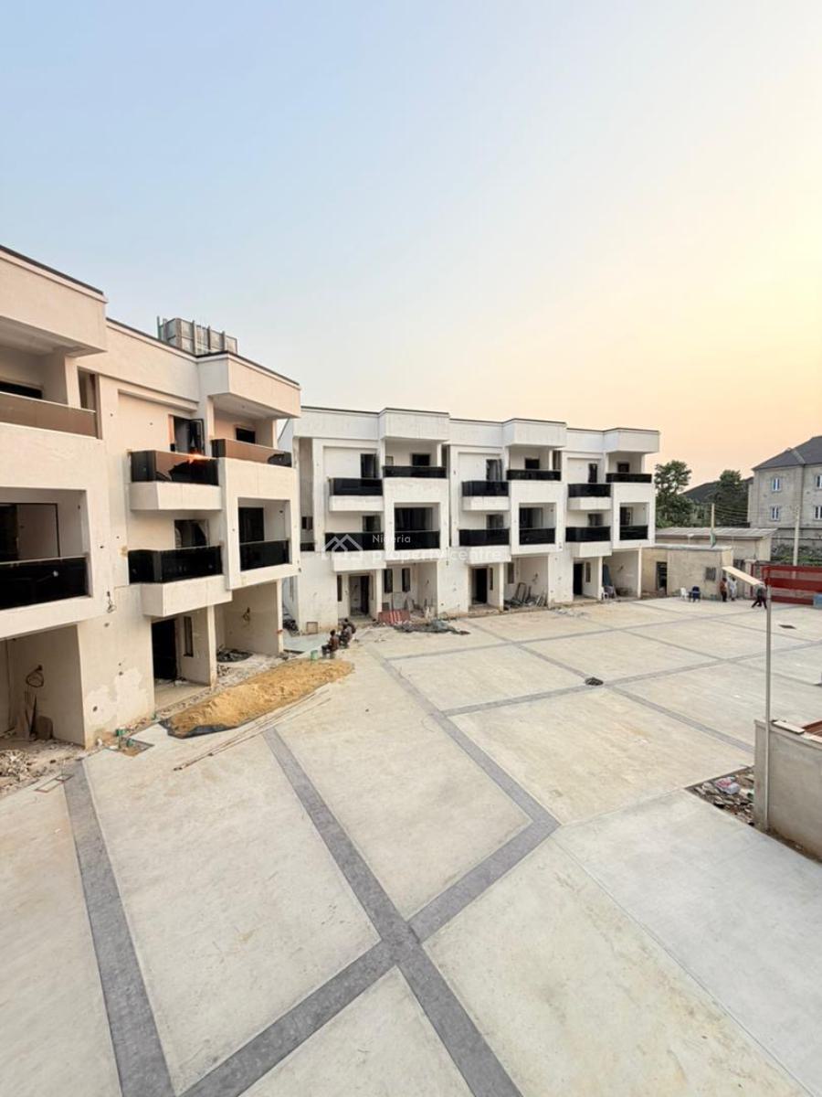 Newly Built 4 Bedroom Terrace Duplex with a Room Bq, Ikeja, Lagos, Terraced Duplex for Sale