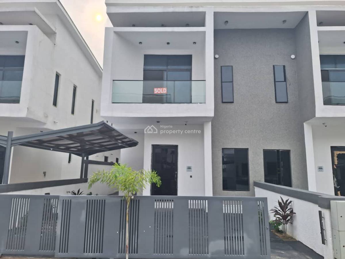 4 Bedroom Semi Detached Duplex with Bq, Orchid Road, Lekki, Lagos, Semi-detached Duplex for Rent