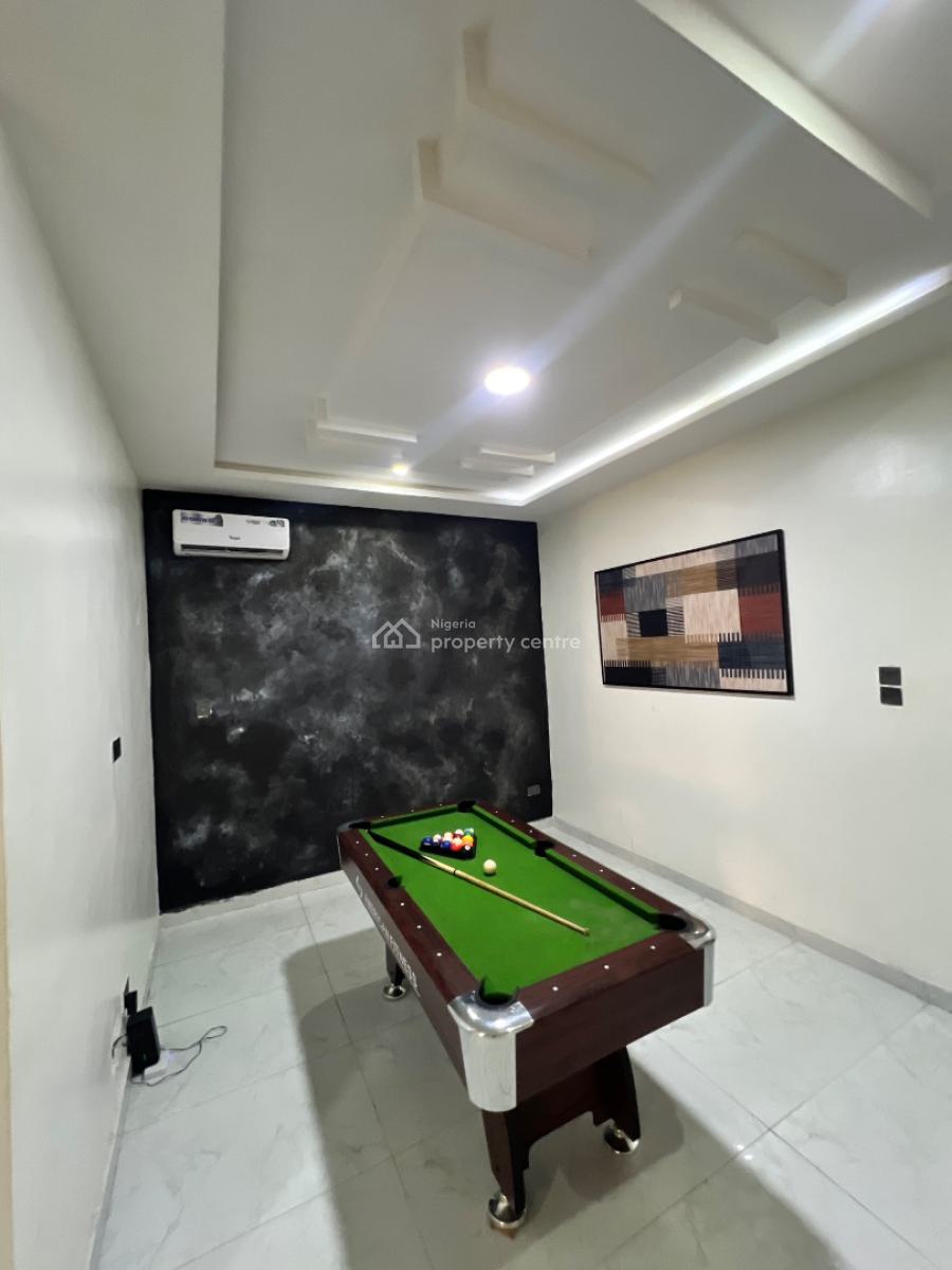 Furnished 3 Bedroom Maisonette with Gym, Pool and Play Station 5, Meadow Hall Way, Ikate Elegushi, Lekki, Lagos, Flat / Apartment for Rent