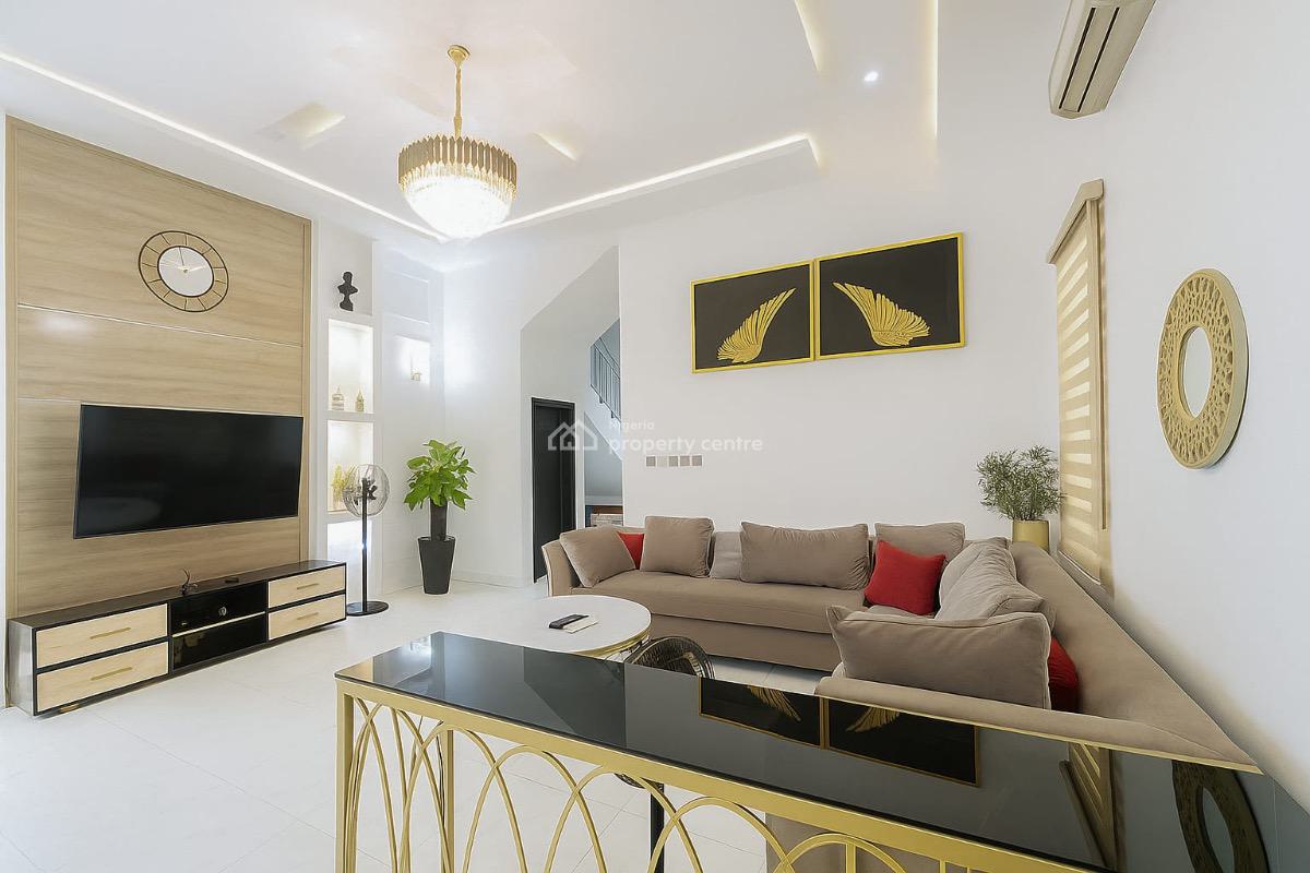4 Bedroom Terrace Duplex Fully Furnished, Ikate, Lekki, Lagos, Terraced Duplex for Rent