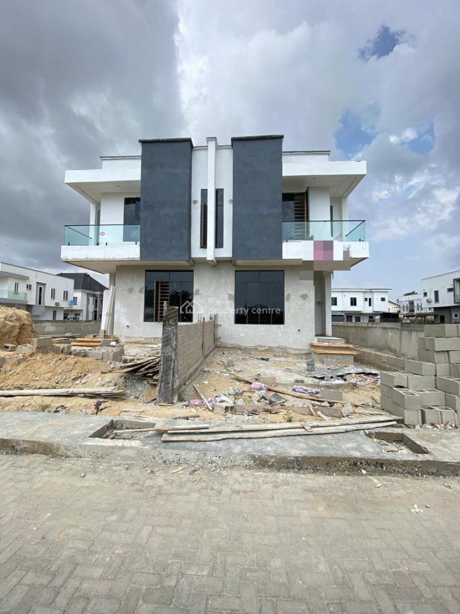 a Well-detailed, Almost Completed 4 Bedroom Semi Detached Duplex, Abraham Adesanya, Ajah, Lagos, Semi-detached Duplex for Sale