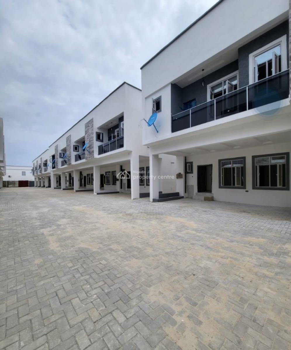 3 Bedroom Terrace Apartment, Victoria Crest Iv Water View Experience, Orchid Road, Lafiaji, Lekki, Lagos, Terraced Duplex for Sale