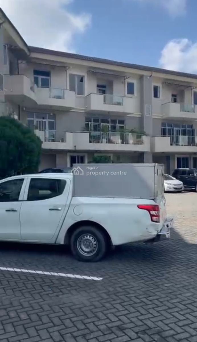 Well Maintained Serviced 3 Bedroom Terraced House + Bq, Off Macpherson Road, Ikoyi, Lagos, Terraced Duplex for Rent