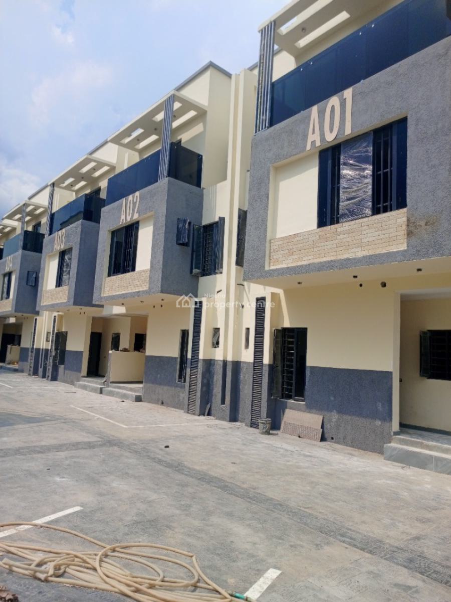 Brand New 4 Bedroom Terrace Duplex with Pool, Ikeja Gra, Ikeja, Lagos, Terraced Duplex for Rent