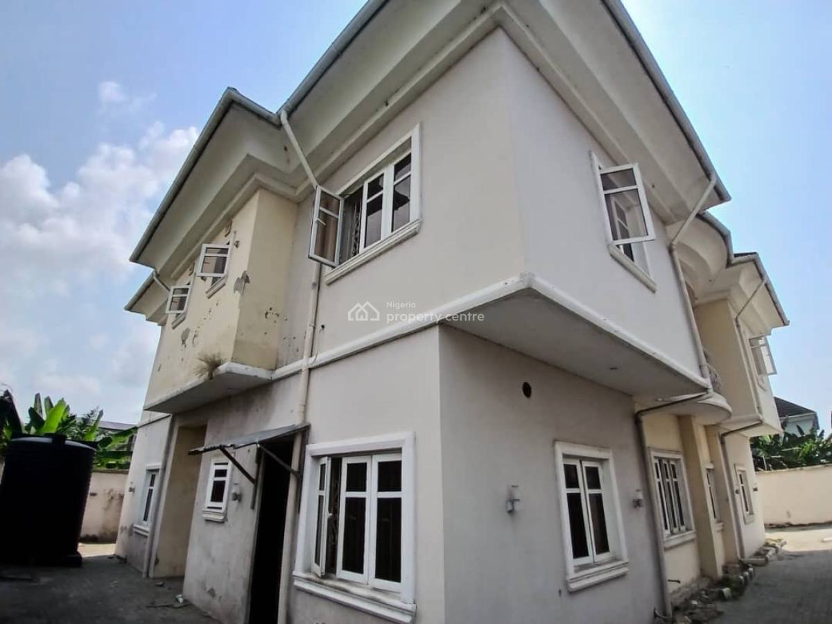 Spacious Affordable 5 Bedroom with Bq Lundry and 8 Cars Parking Space, Lekki Scheme 2, Lekki, Lagos, Detached Duplex for Rent