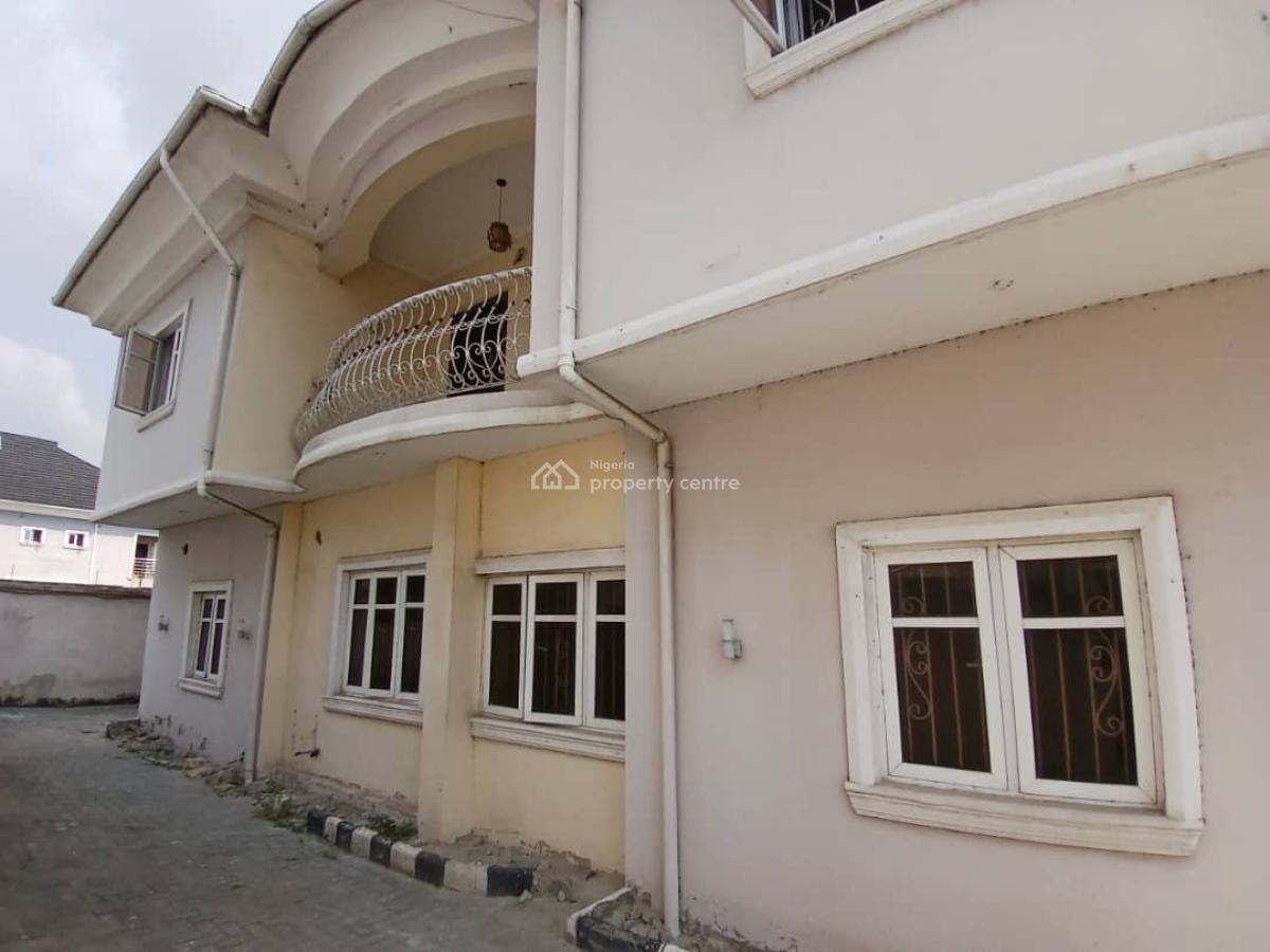Spacious Affordable 5 Bedroom with Bq Lundry and 8 Cars Parking Space, Lekki Scheme 2, Lekki, Lagos, Detached Duplex for Rent
