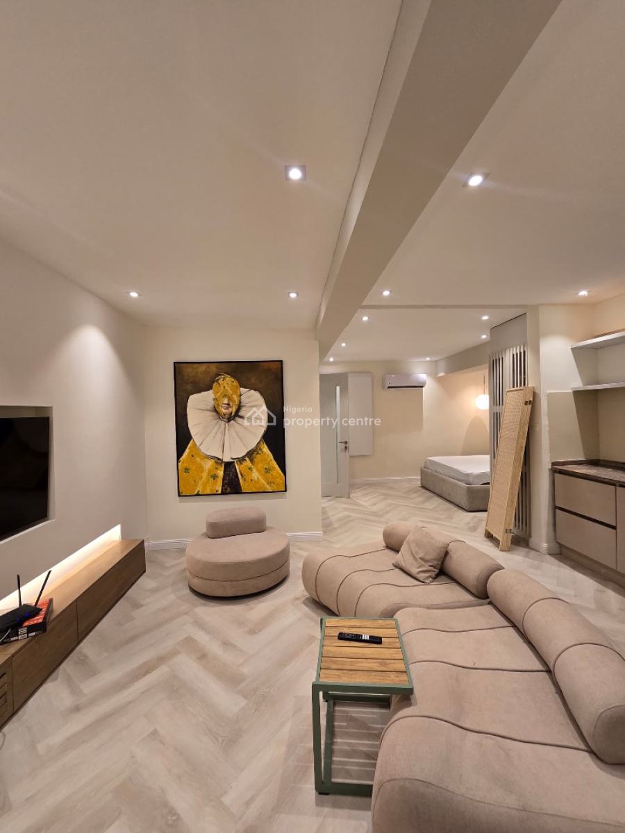 a Brand New Luxury Spacious Studio Apartment with 24 Hrs Electricity, Lekki Phase 1, Lekki, Lagos, Self Contain (single Rooms) Short Let