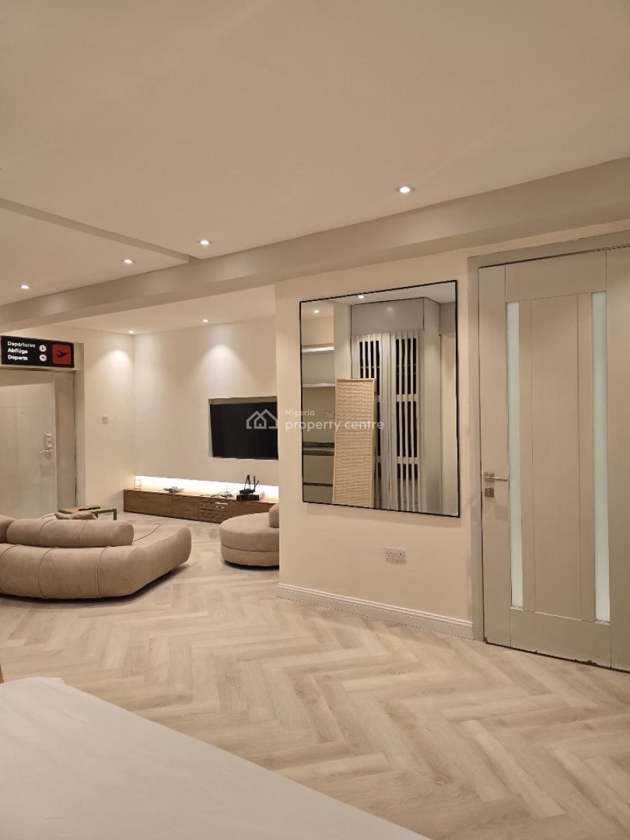 a Brand New Luxury Spacious Studio Apartment with 24 Hrs Electricity, Lekki Phase 1, Lekki, Lagos, Self Contain (single Rooms) Short Let