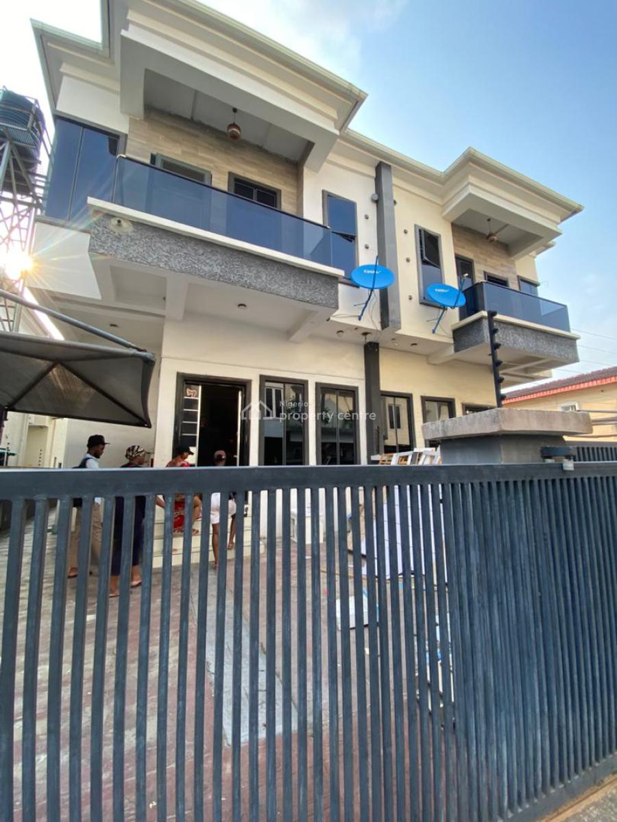 Exquisite 4 Bedroom Semi-detached Duplex, Chevron, Lekki Phase 2, Lekki, Lagos, Semi-detached Duplex for Rent