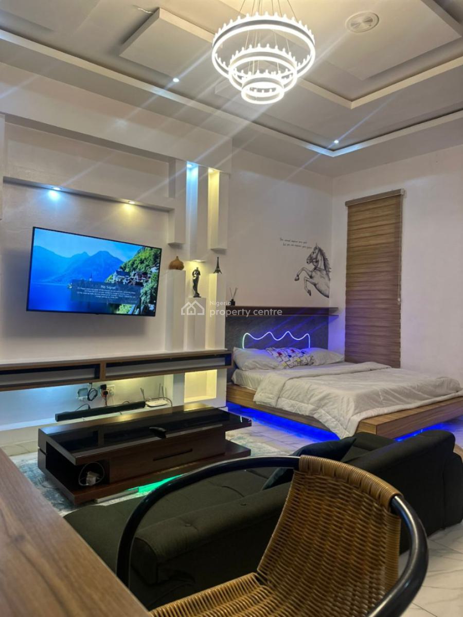 Luxury Furnished Studio Apartment, Oral Estate, Ikota, Lekki, Lagos, Flat / Apartment for Rent