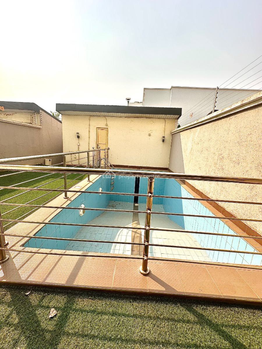 4 Bedroom Terrace Duplex with a Bq & Private Swimming Pool, Jabi, Abuja, Semi-detached Duplex for Rent