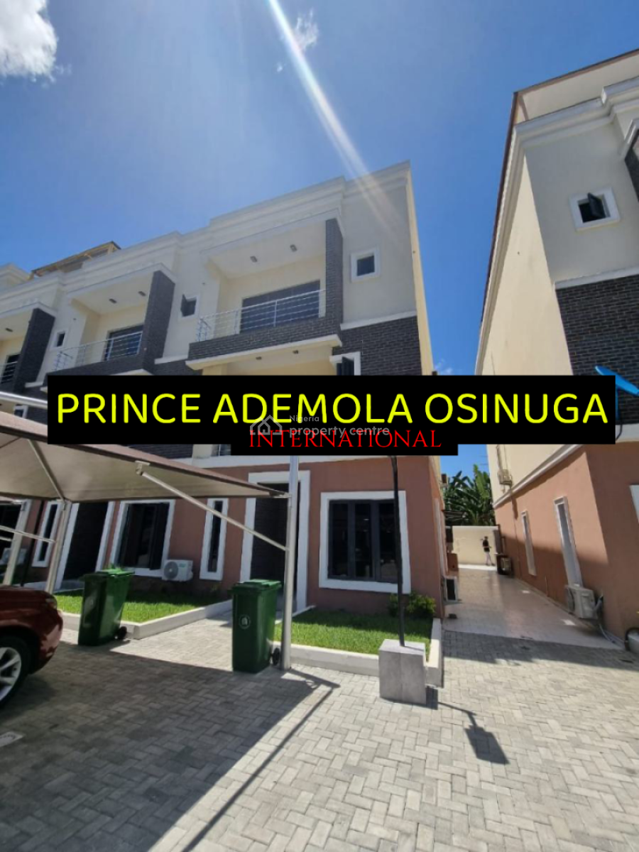 4 Bedroom Terrace House + Rooftop + Bq + Pool, Old Ikoyi, Ikoyi, Lagos, Terraced Duplex for Rent