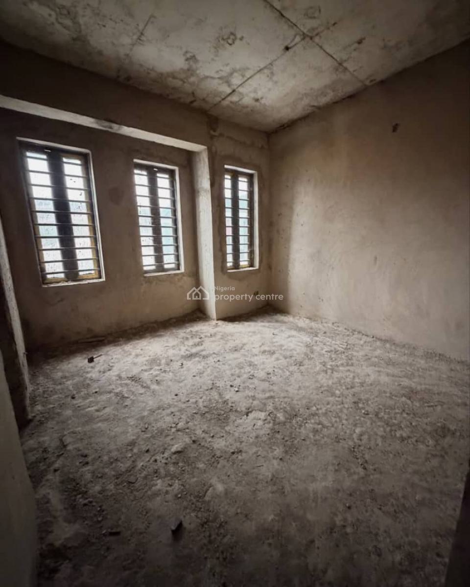 Carcass 5 Bedroom Terrace Duplex, Gbagada, Lagos, Terraced Duplex for Sale