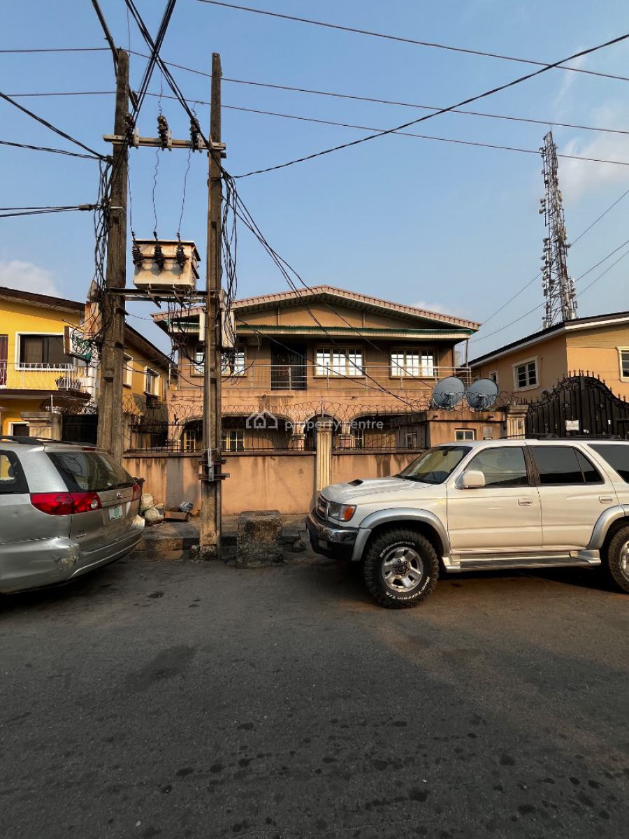 Storey Building Consisted of 4 Units Apartments, Off Ogunlana Drive, Surulere, Lagos, Block of Flats for Sale