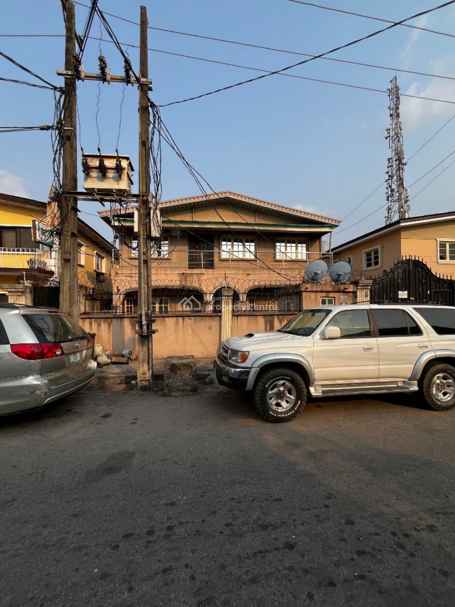 Storey Building Consisted of 4 Units Apartments, Off Ogunlana Drive, Surulere, Lagos, Block of Flats for Sale
