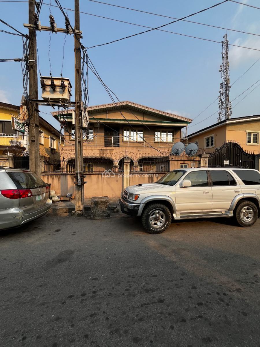 Storey Building Consisted of 4 Units Apartments, Off Ogunlana Drive, Surulere, Lagos, Block of Flats for Sale