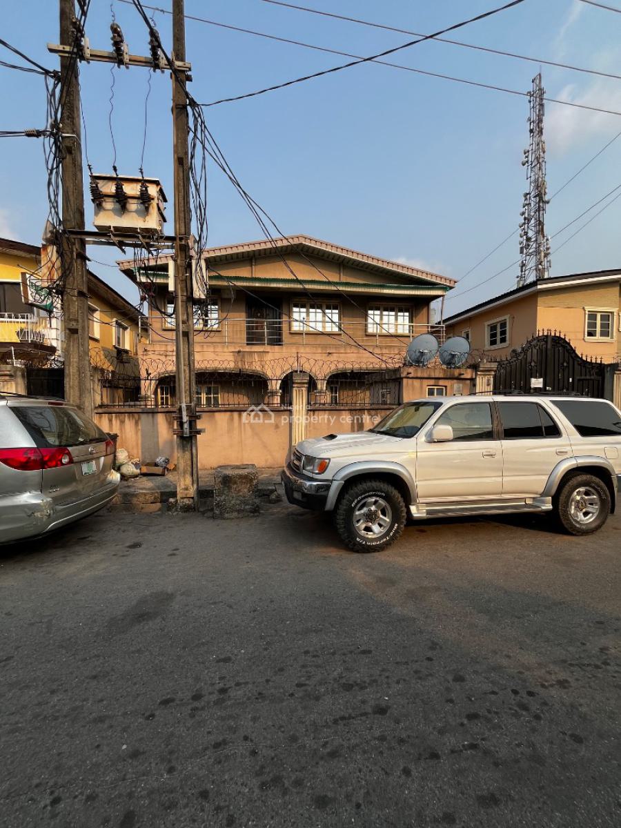 Storey Building Consisted of 4 Units Apartments, Off Ogunlana Drive, Surulere, Lagos, Block of Flats for Sale