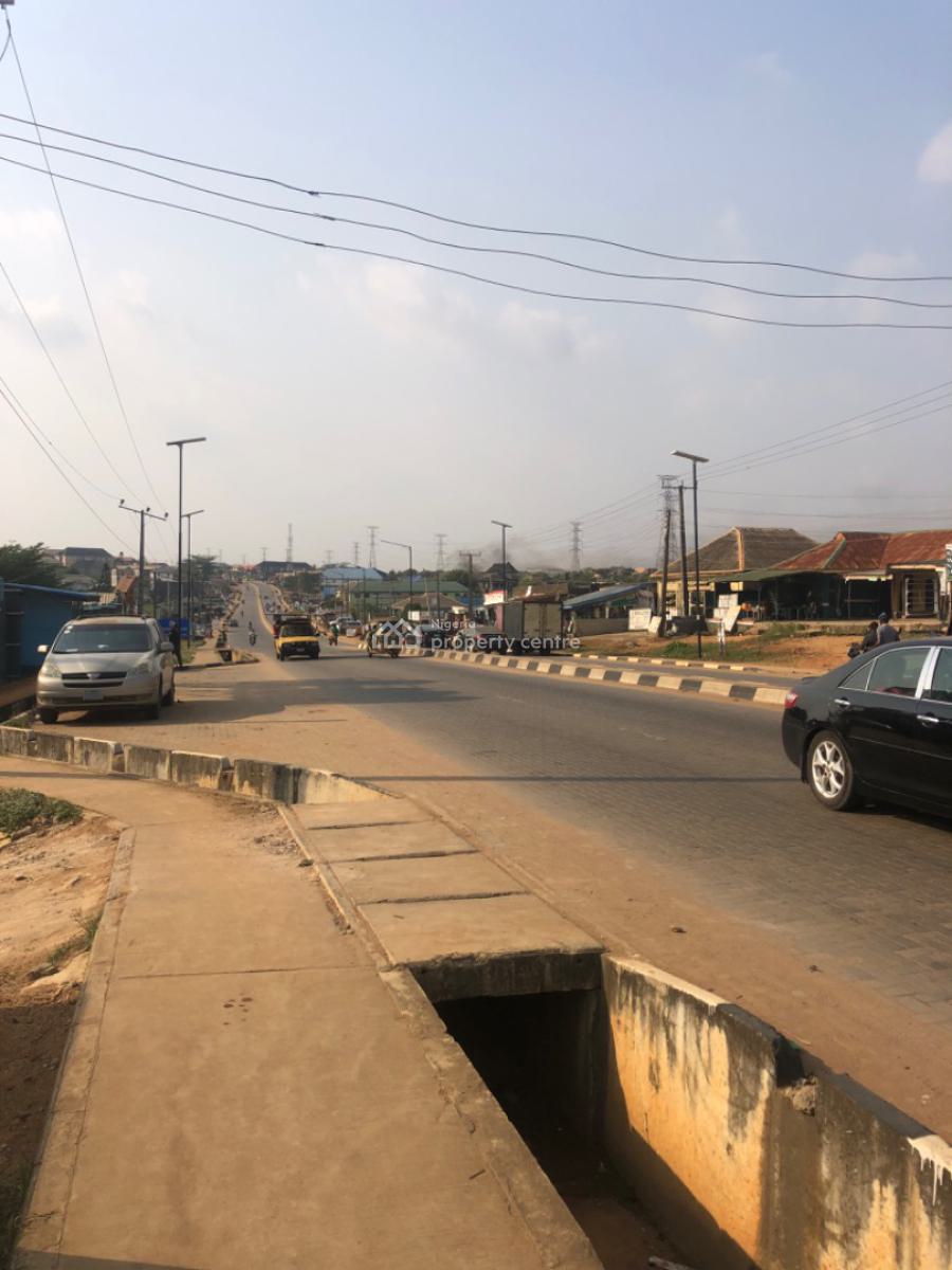 2 Plots of Land with a 3 Bedroom Bungalow and 2 Shops, Itamaga-ijede Road, Ikorodu, Lagos, Mixed-use Land for Sale