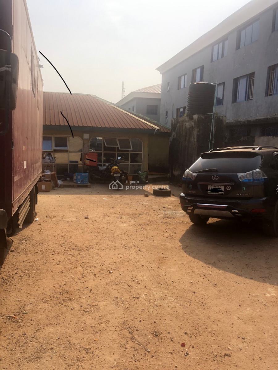 2 Plots of Land with a 3 Bedroom Bungalow and 2 Shops, Itamaga-ijede Road, Ikorodu, Lagos, Mixed-use Land for Sale