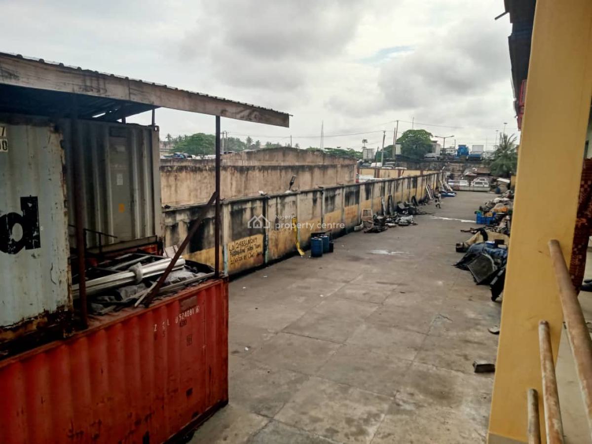 14,573sqm Land with Structure, Container Terminal ,warehouse &storage, Berger Apapa ,by Tin Can Island, Apapa, Lagos, Industrial Land for Sale