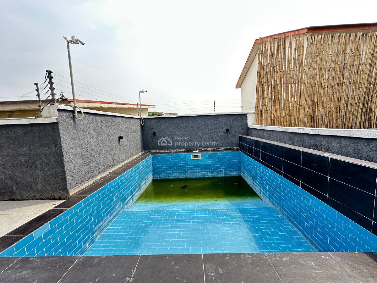 Charming 5 Bedroom Detached Duplex with Pool, Rooftop Terrace & Bq, Chevron Tollgate, Lekki, Lagos, Detached Duplex for Sale