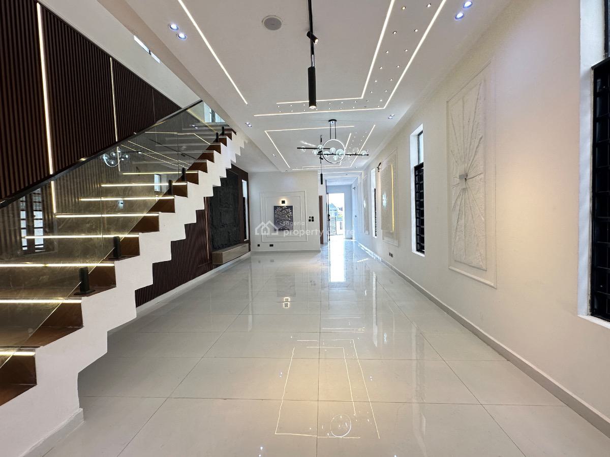 Elegant 5 Bedroom Detached Duplex with Swimming Pool & Bq, Chevron Tollgate, Lekki, Lagos, Detached Duplex for Sale