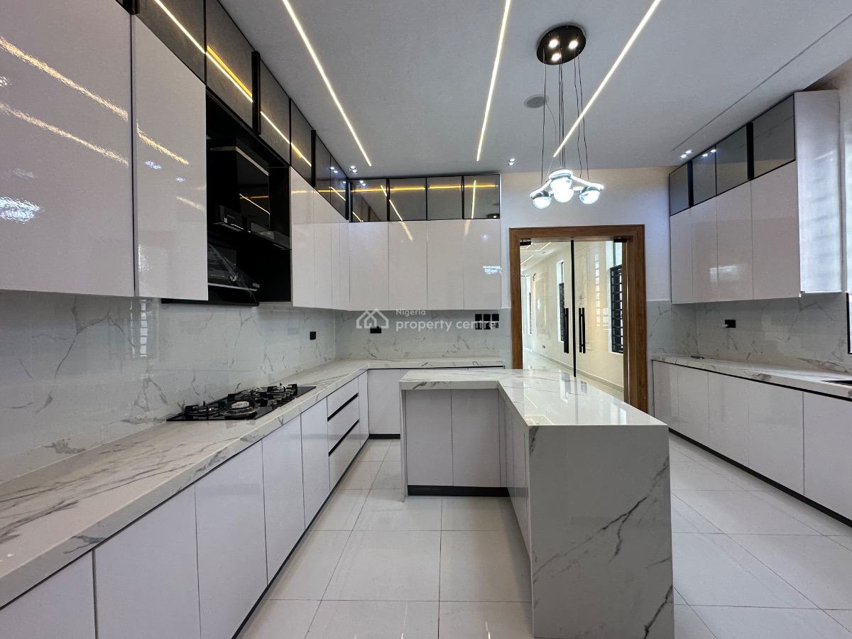 Elegant 5 Bedroom Detached Duplex with Swimming Pool & Bq, Chevron Tollgate, Lekki, Lagos, Detached Duplex for Sale