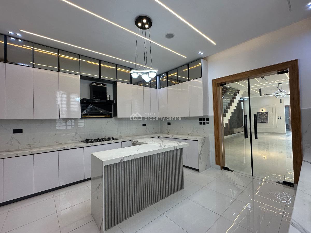 Elegant 5 Bedroom Detached Duplex with Swimming Pool & Bq, Chevron Tollgate, Lekki, Lagos, Detached Duplex for Sale