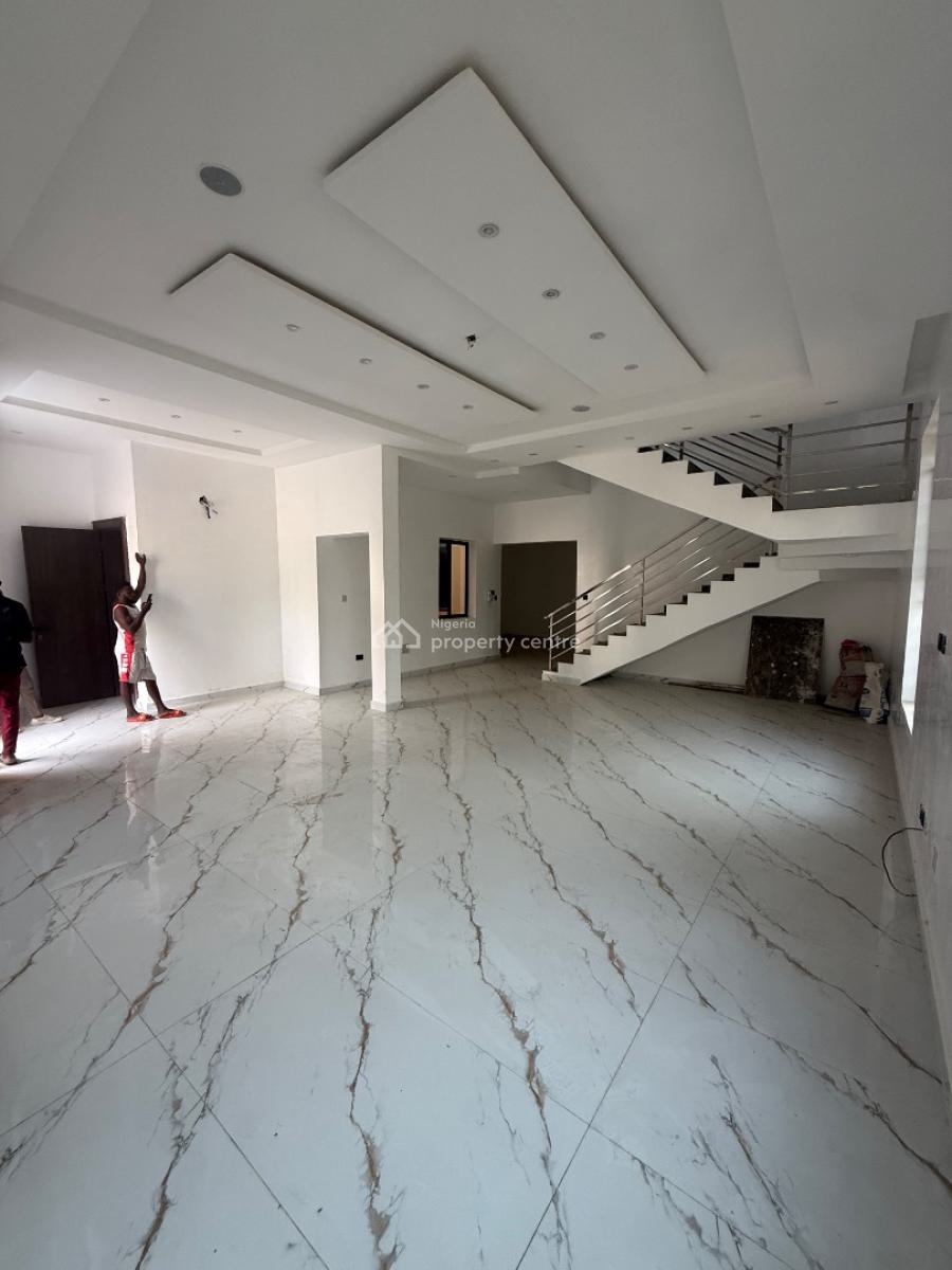 Standard and Tastefully Finished 5 Bedroom Terrace Duplex with a Room Bq, Hill Top, Asokoro District, Abuja, Terraced Duplex for Rent