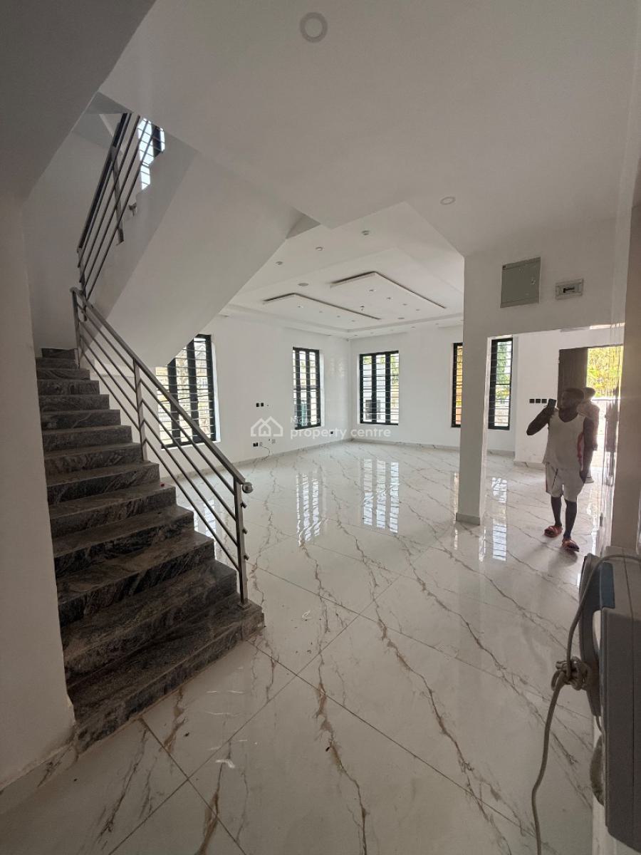 Standard and Tastefully Finished 5 Bedroom Terrace Duplex with a Room Bq, Hill Top, Asokoro District, Abuja, Terraced Duplex for Rent