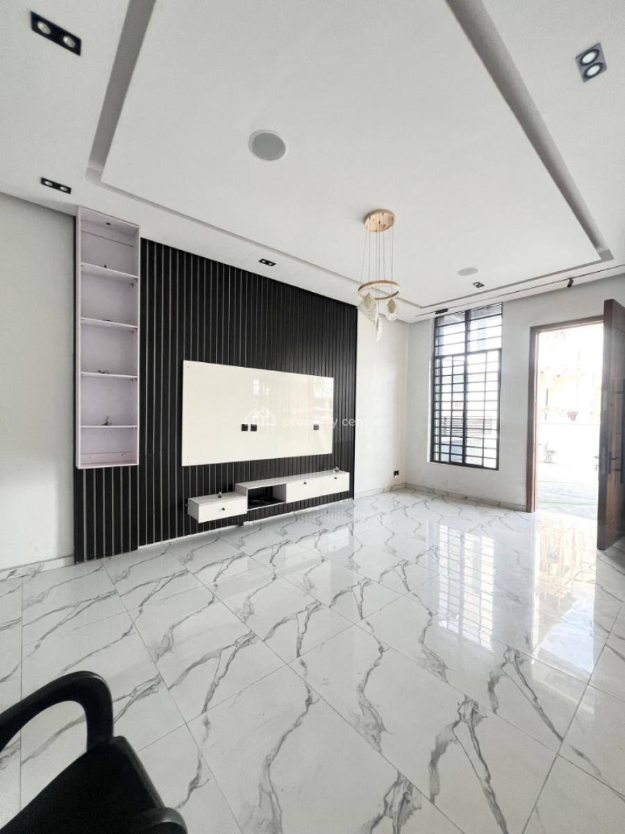 Tastefully Finished 4 Bedroom Semi Detached Duplex with Bq, Chevron, Lekki, Lagos, Semi-detached Duplex for Sale