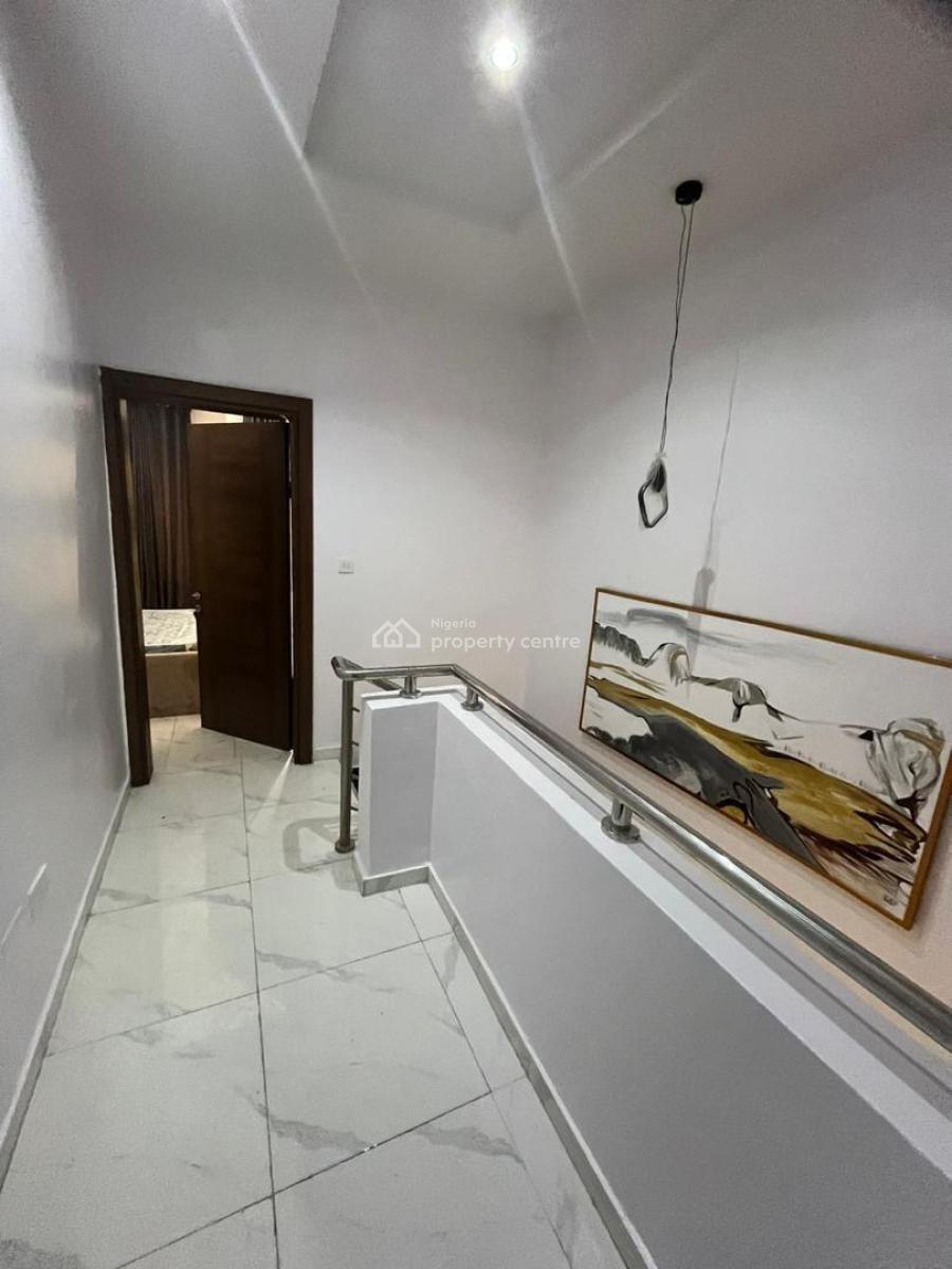 Fully Furnished Self Serviced 3 Bedroom Terrace Duplex, Ikota, Lekki, Lagos, Terraced Duplex for Rent