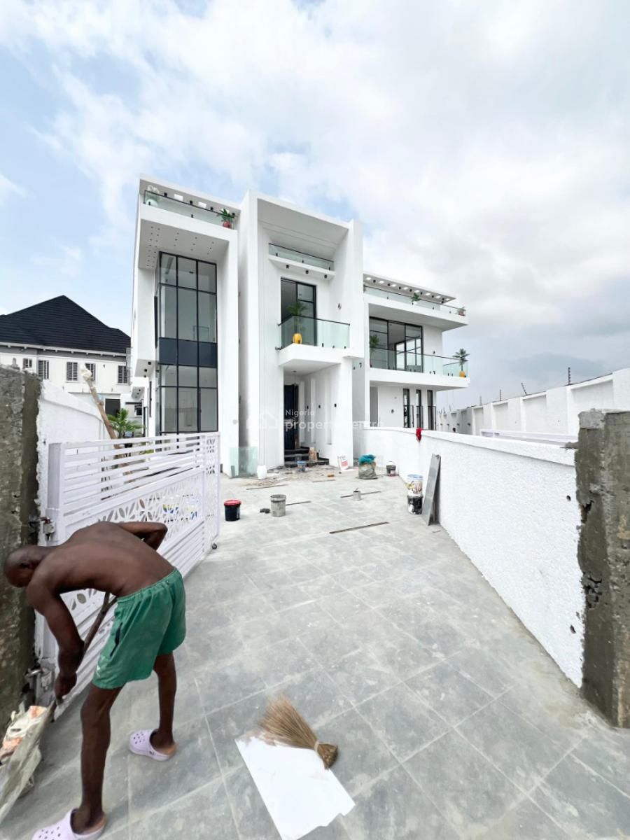 Luxury 5 Bedroom Fully Detached Duplex with Bq, Chevron, Lekki, Lagos, Detached Duplex for Sale