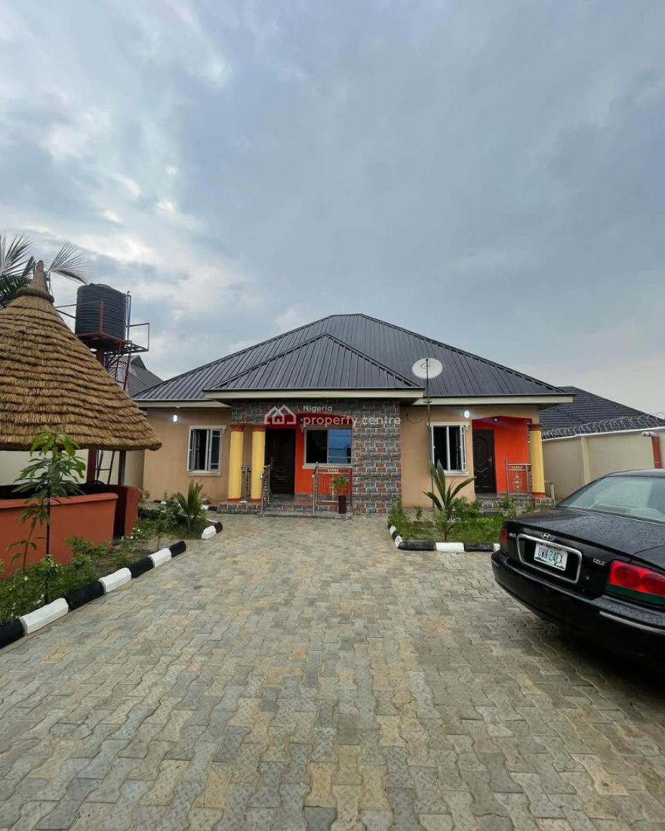 4 Bedroom Home with Bush Bar and Gate House, Unity Estate, Eneka Road, Rukpokwu, Port Harcourt, Rivers, Detached Bungalow for Sale