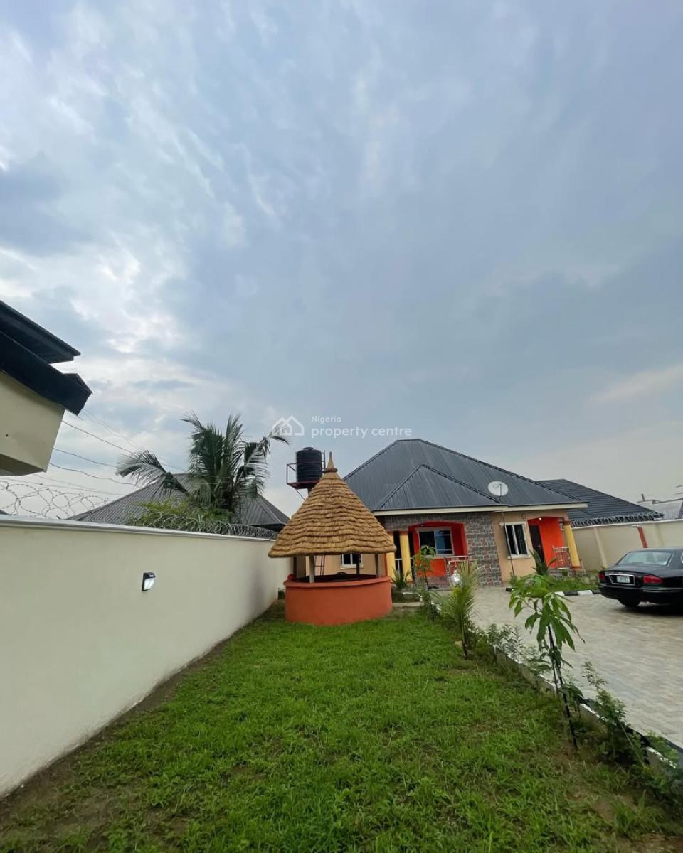 4 Bedroom Home with Bush Bar and Gate House, Unity Estate, Eneka Road, Rukpokwu, Port Harcourt, Rivers, Detached Bungalow for Sale
