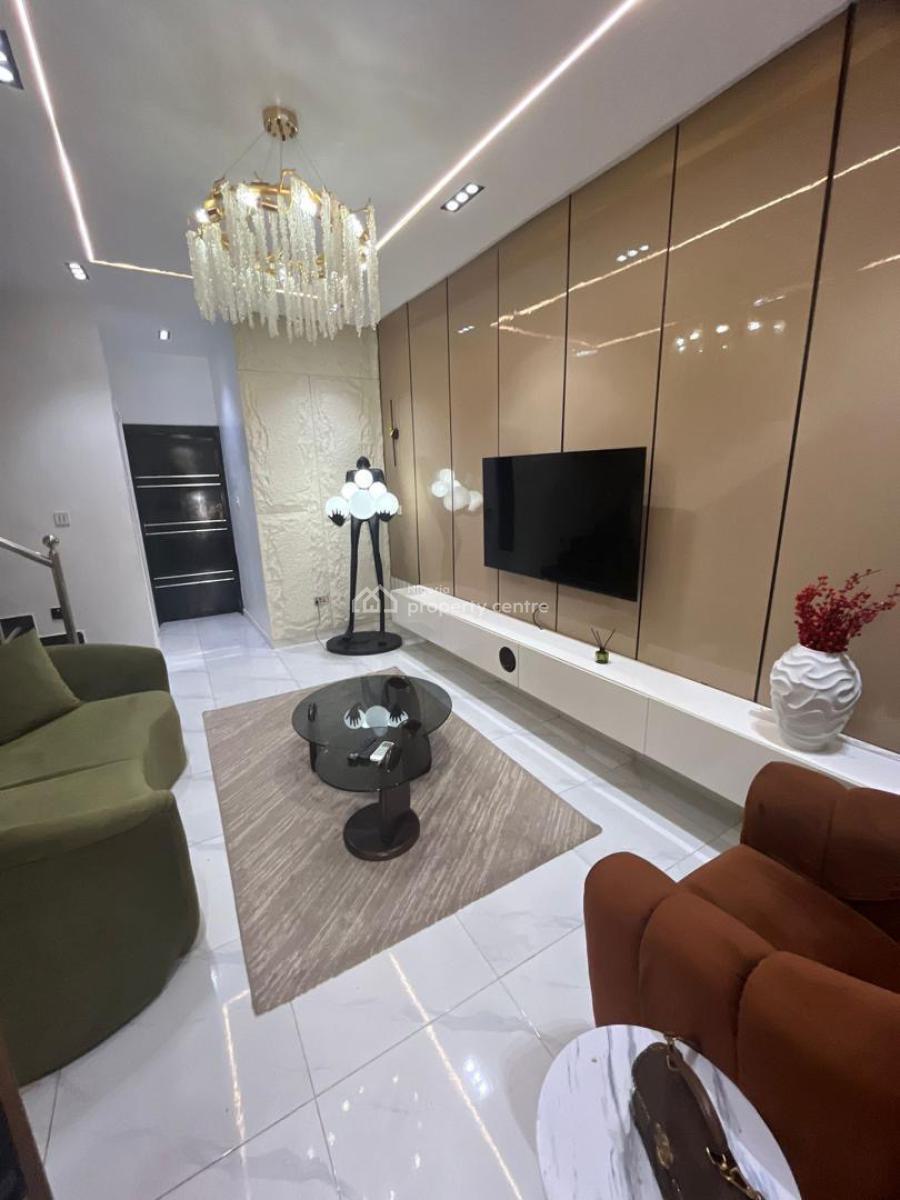 Fully Furnished Self-serviced 3 Bedroom Terraced Duplex, Ikota, Lekki, Lagos, Terraced Duplex for Rent