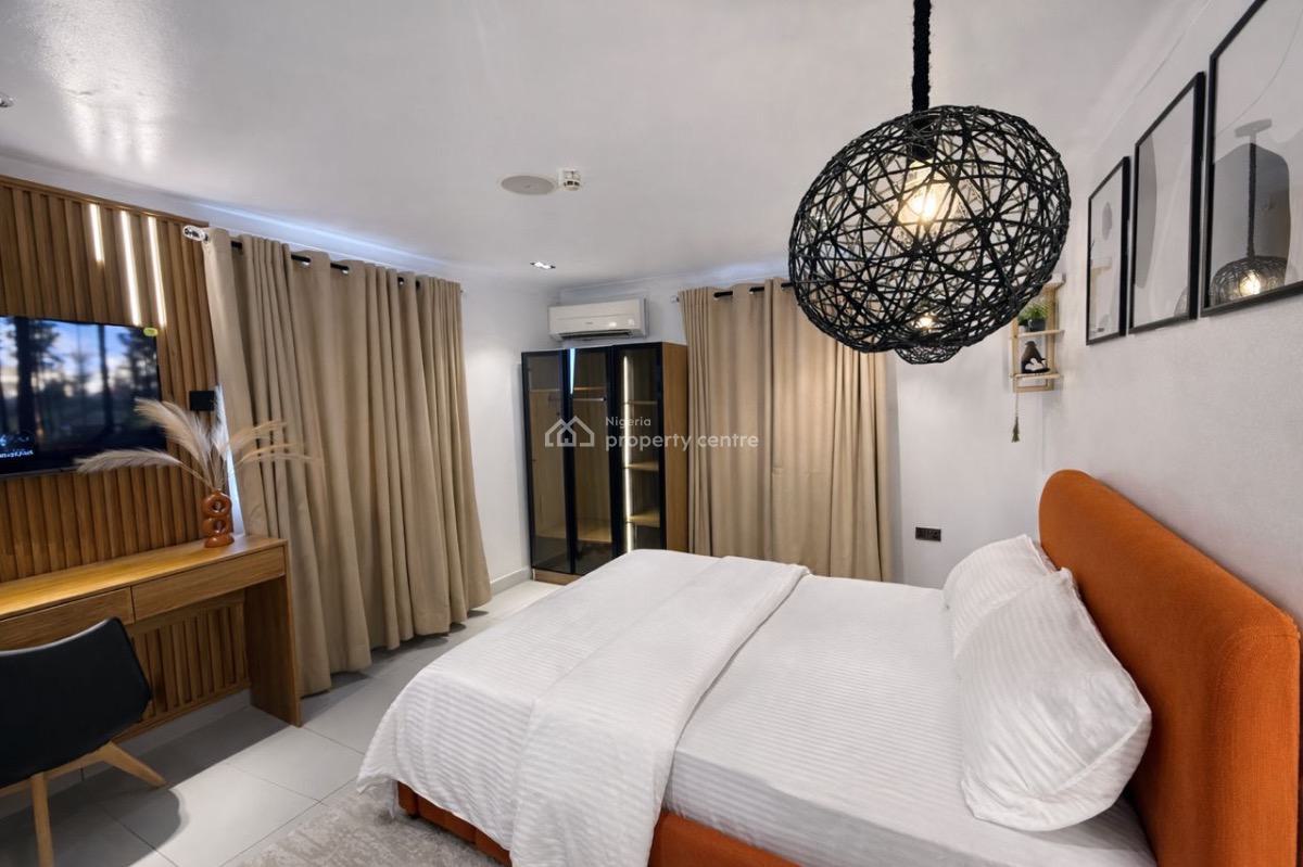 Brand New 1 Bedroom Apartment with Pool & Tennis Court, Ikoyi, Lagos, Flat / Apartment Short Let