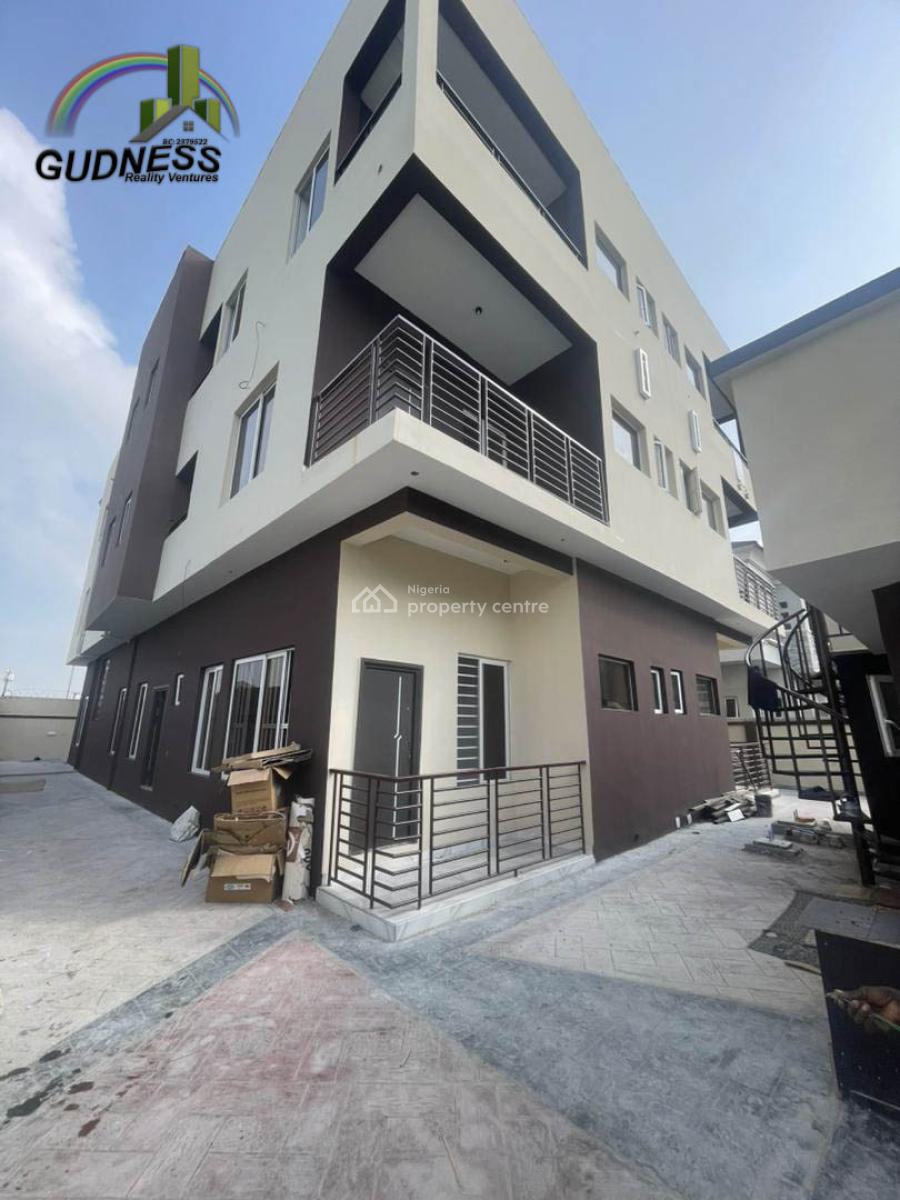 Brand New 2 Bedroom Flat, Atlantic View Estate, Lekki, Lagos, Flat / Apartment for Rent