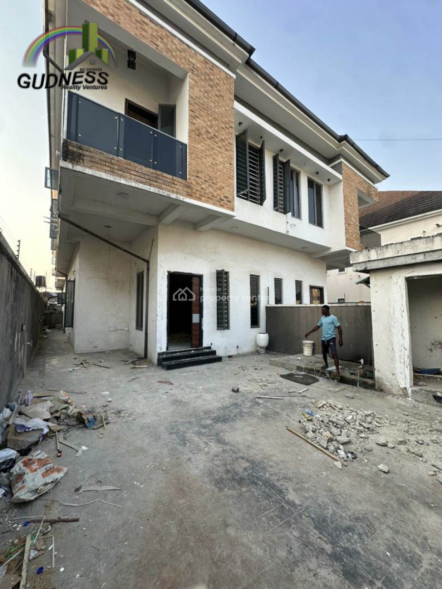 4 Bedroom Semi Detached +bq and Security Post, Ikota, Lekki, Lagos, Semi-detached Duplex for Rent