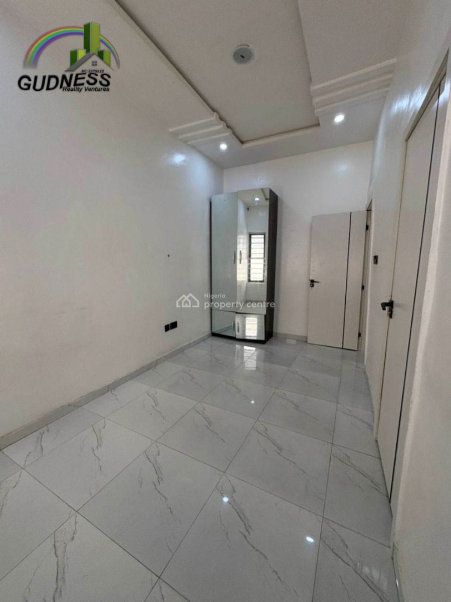 4 Bedroom Semi Detached Duplex with Bq & Inverter, Chevron, Lekki, Lagos, Semi-detached Duplex for Rent