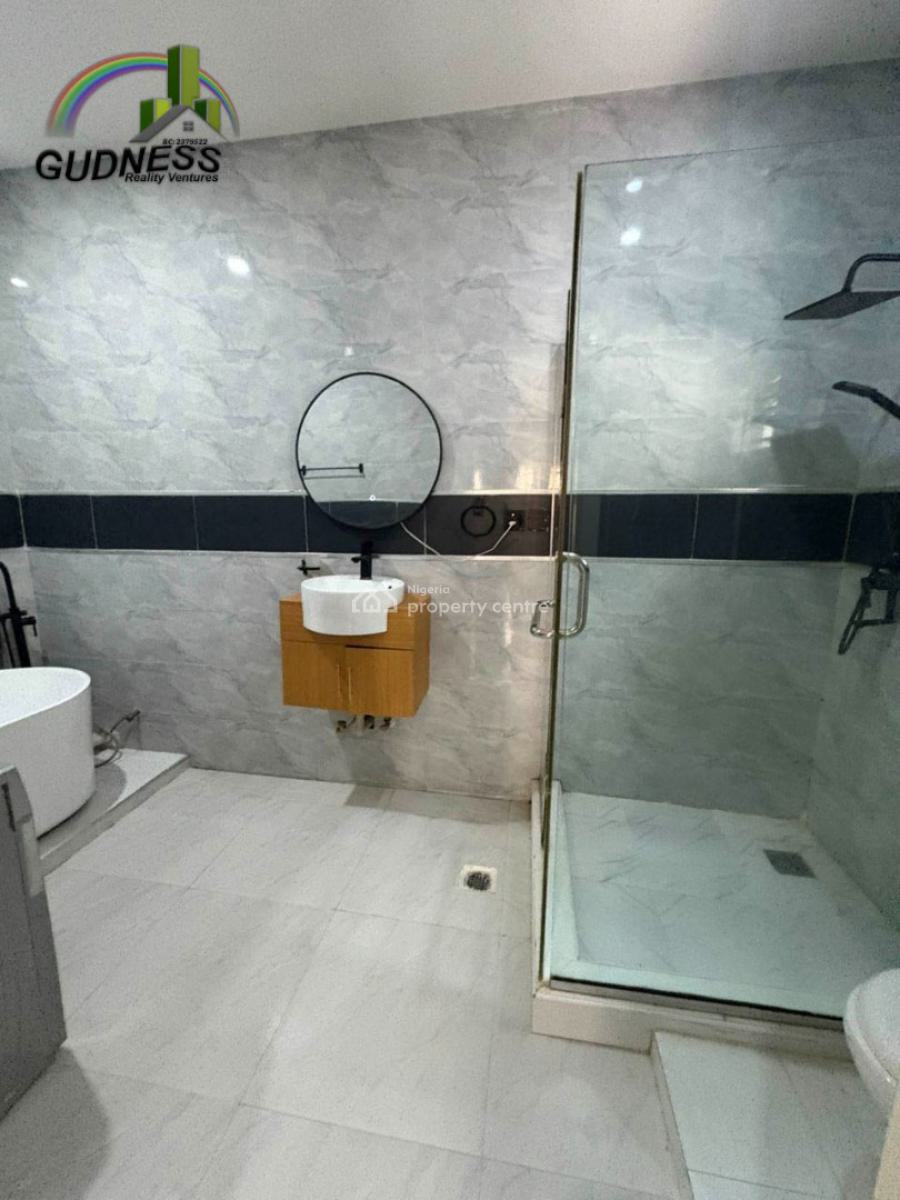 4 Bedroom Semi Detached Duplex with Bq & Inverter, Chevron, Lekki, Lagos, Semi-detached Duplex for Rent