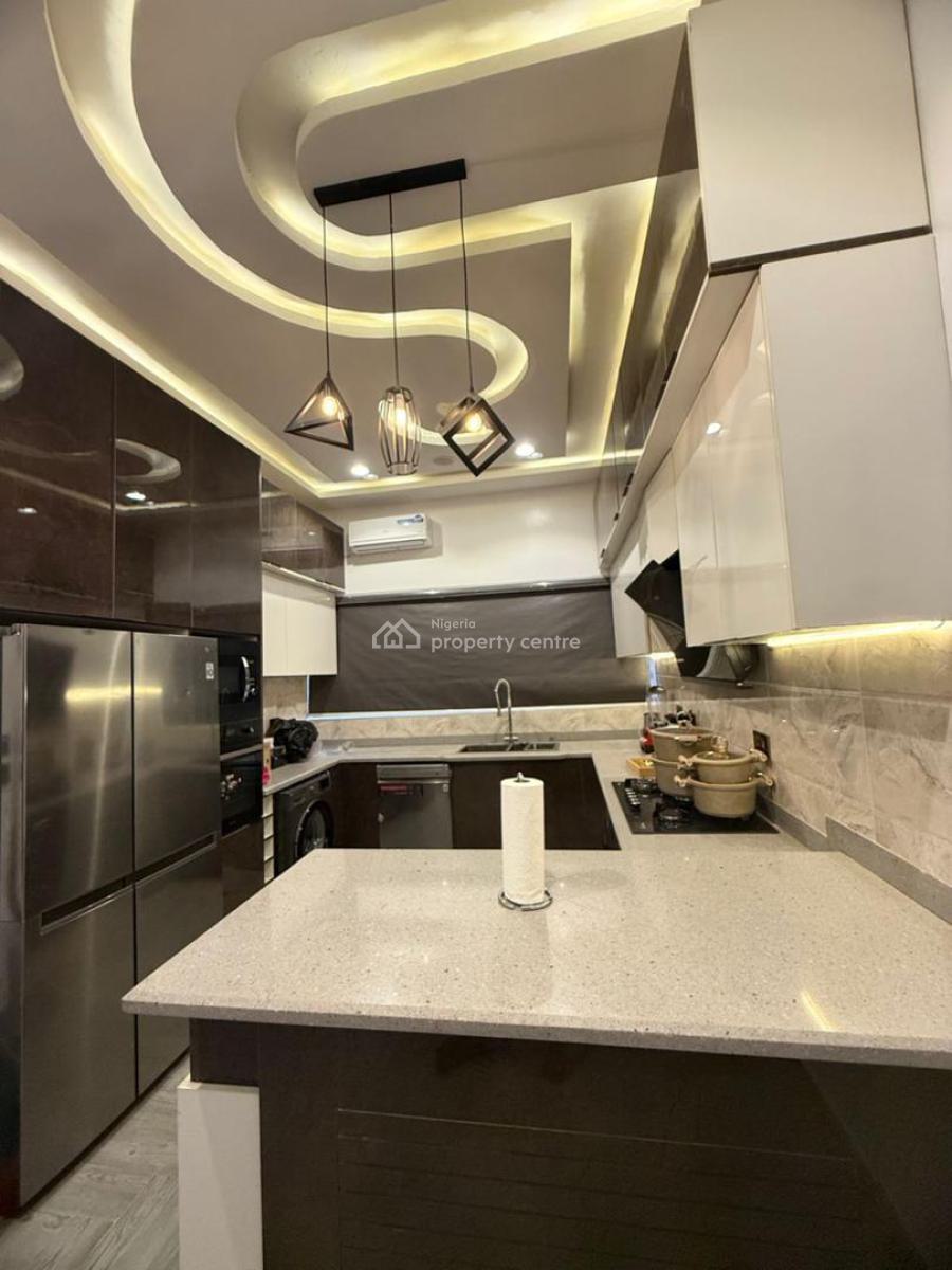 Fully Furnished 4 Bedroom Semi-detached Duplex with Bq, Alaka Estate, Alaka, Surulere, Lagos, Detached Duplex for Rent