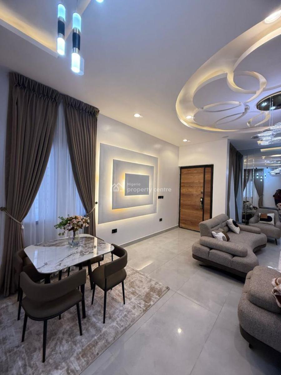 Fully Furnished 4 Bedroom Semi-detached Duplex with Bq, Alaka Estate, Alaka, Surulere, Lagos, Detached Duplex for Rent