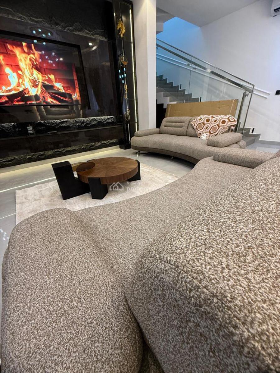 Fully Furnished 4 Bedroom Semi-detached Duplex with Bq, Alaka Estate, Alaka, Surulere, Lagos, Detached Duplex for Rent