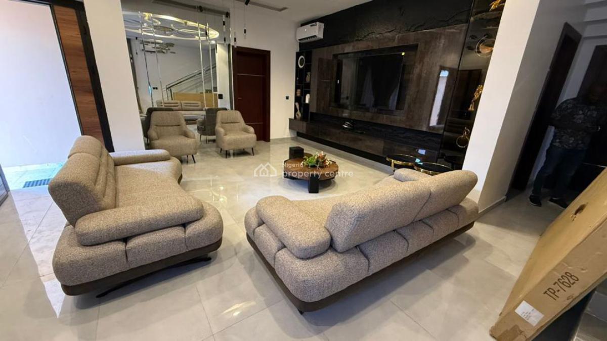 Fully Furnished 4 Bedroom Semi-detached Duplex with Bq, Alaka Estate, Alaka, Surulere, Lagos, Detached Duplex for Rent