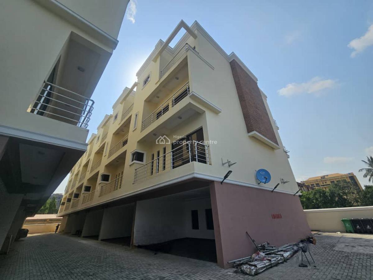 Brand New 4 Bedroom Terrace Duplex with Bq,balconies,swimming Pool,gym, Off Thompson Avenue, Old Ikoyi, Ikoyi, Lagos, Terraced Duplex for Sale