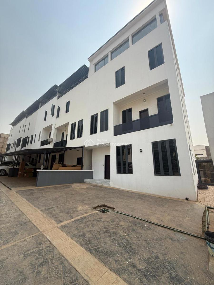 Tastefully Finished & Spacious 5 Bedrooms Terrace Duplex, Hilltop, Asokoro District, Abuja, Terraced Duplex for Rent